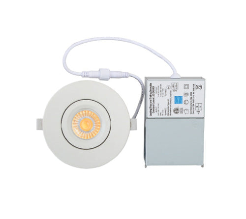 3CCT Switchable Gimbal Downlight - Round