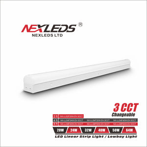 Nxleds 4' Linear Strip Light 3CCT