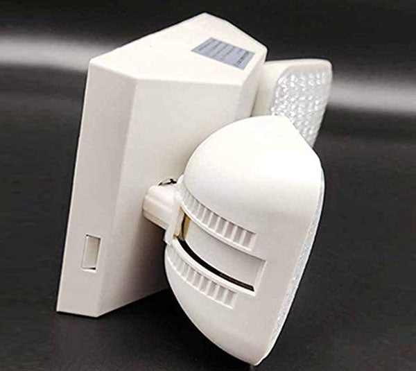 Emergency Light, Back-Up Battery Emergency Exit Lighting Fixtures with Adjustable Hardwired 2 LED Head Wall Mount