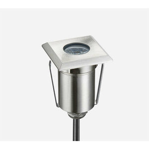 (SC-F107A) 12V Outdoor Floor Lamp Waterproof IP67 LED Underground spot light 1-1/4" CUTOUT