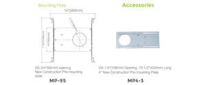 3.5" LED Regress Downlight - FIXED