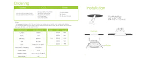 4" LED REGRESSED GIMBAL - 11W - 5CCT - ROUND