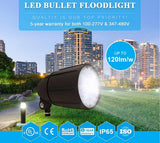 Industrial Outdoor LED Flood Light Fixtures 6~40W