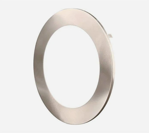 4" Slim Recessed LED Pot Light, RING - SATIN NICKLE