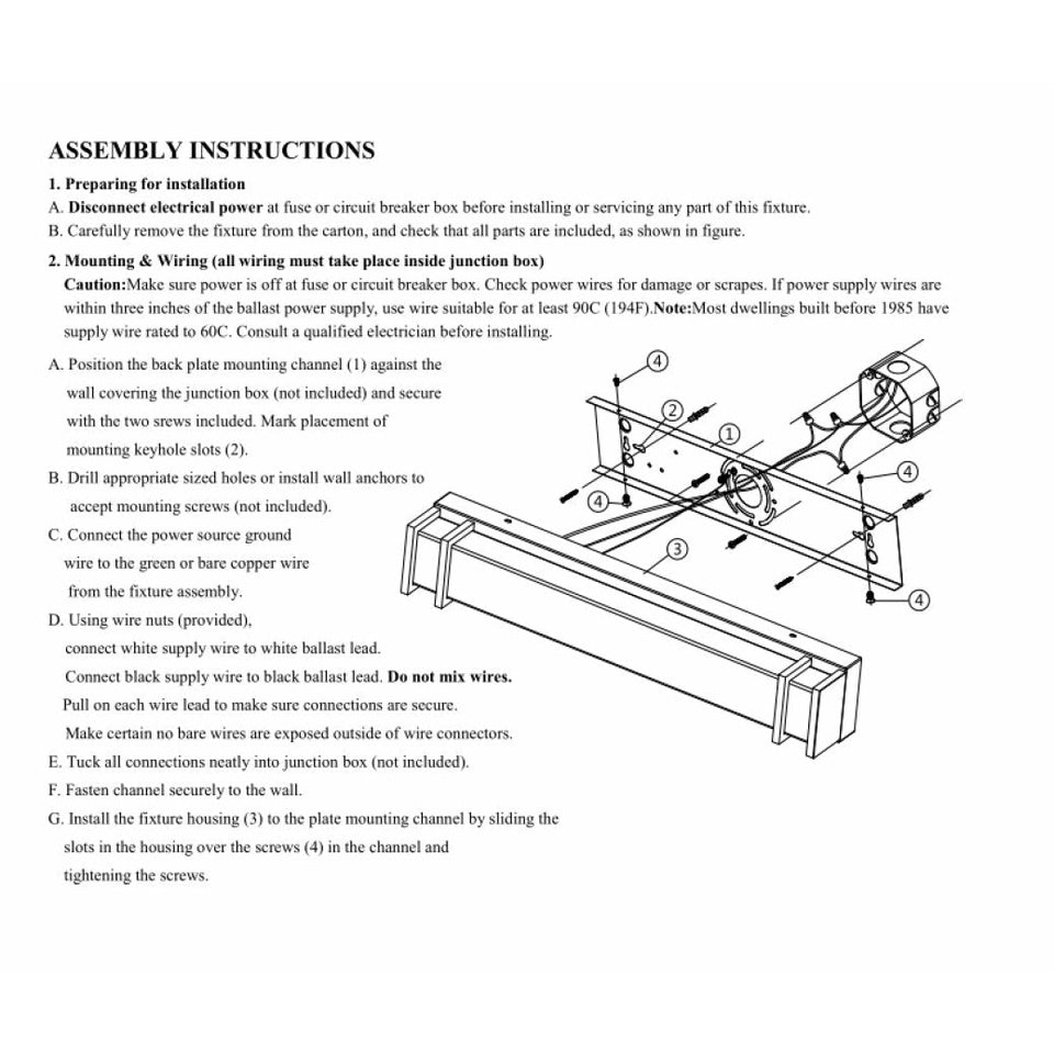 LED Vanity Light (VN05 series)