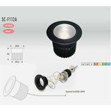 NEW IP68 4.5W high voltage led uplights underground paving light (SC-F112A)